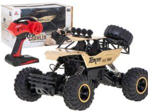 Samochód RC Rock Crawler 1:12 4WD METAL złoty